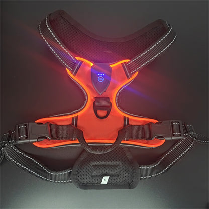 NightGuard™ – Pettorina LED Ricaricabile ad Alta Visibilità per Cani e Gatti