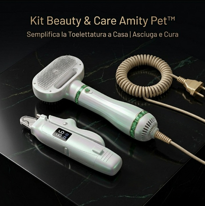 Amity Pet™ CareClaw – Tagliaunghie e Lima LED per Animali