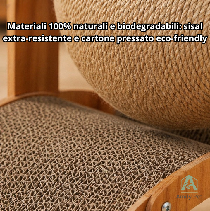 Arco Sensibily™ - Tiragraffi di Design in Legno Massiccio