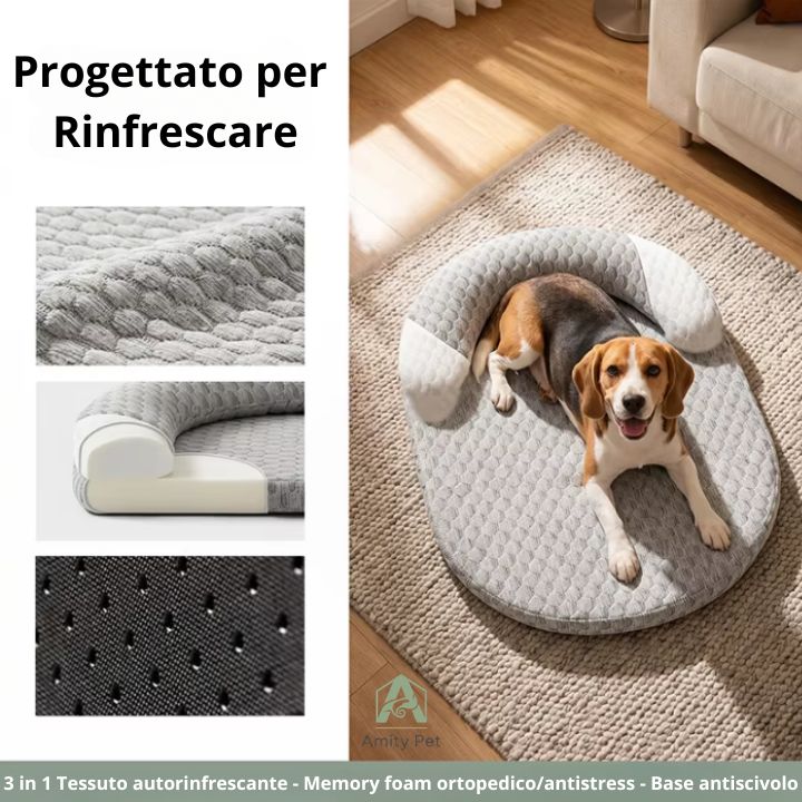 Frosty-Nido™ | Cuccia Rinfrescante Ortopedica
